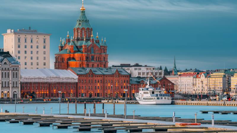 Blog Ambiental • Vista urbana de Helsinque, Finlândia
